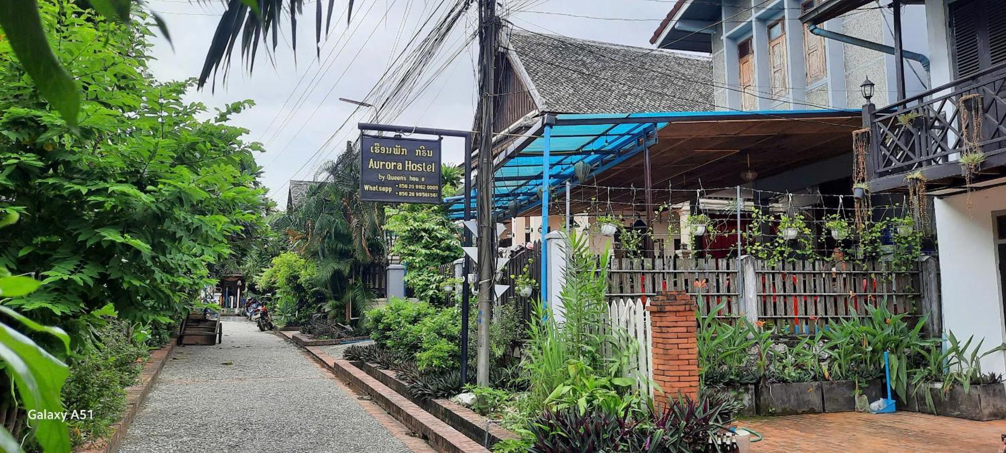 Aurora Backpackers Hostel Luang Prabang Exterior foto